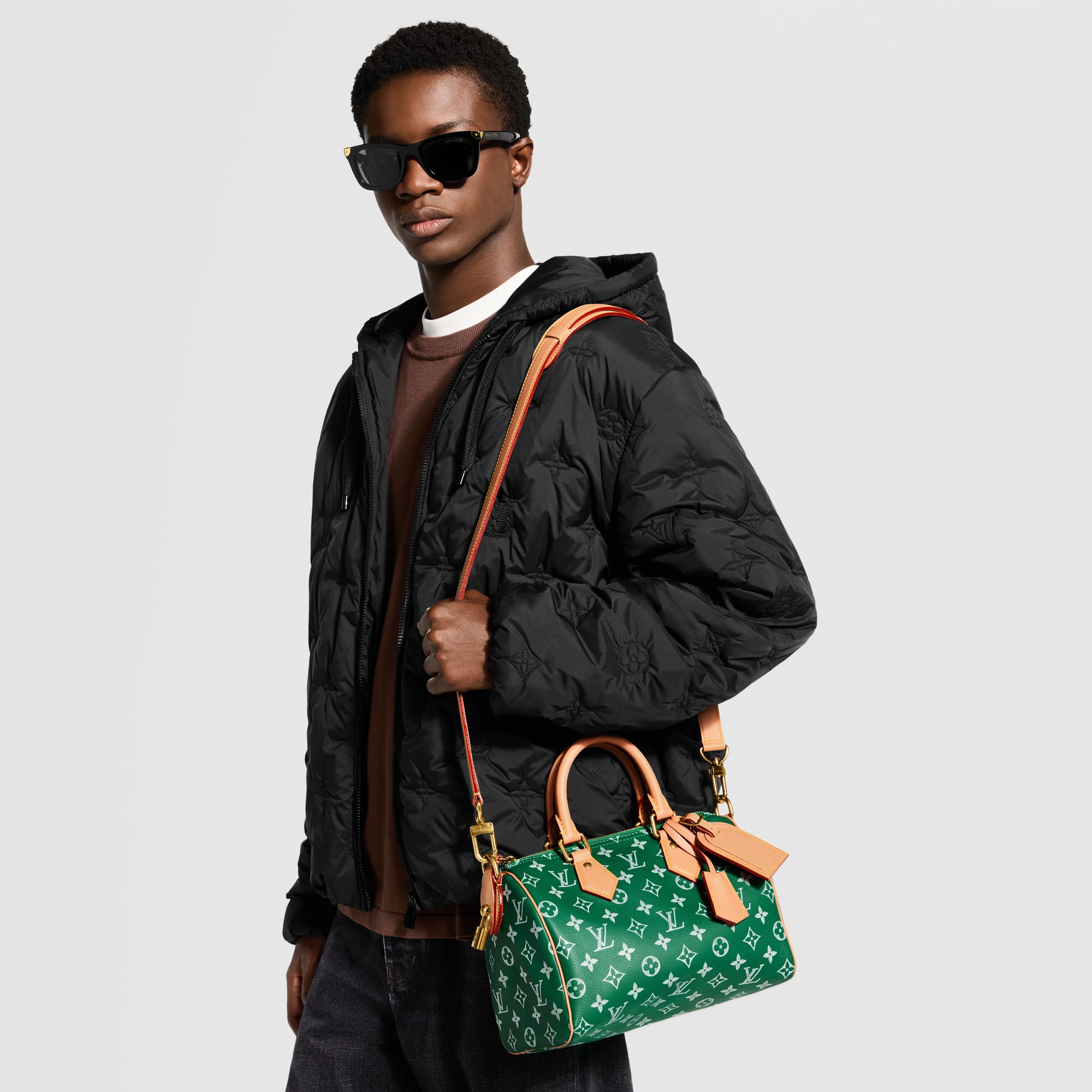 Monogram Padded Hooded Blouson - Men - Ready-to-Wear | LOUIS VUITTON ®